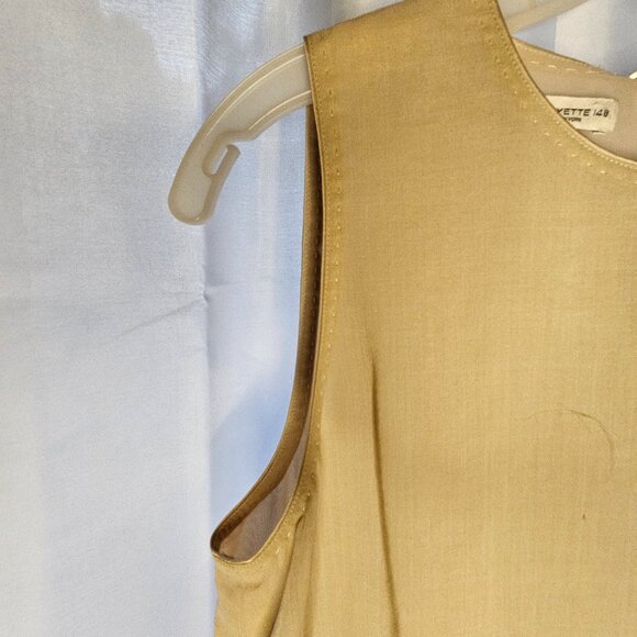 LAFAYETTE 148 Women's Wool & Silk Blend Lined Sleeveless Blouse Small - Picture 2 of 11